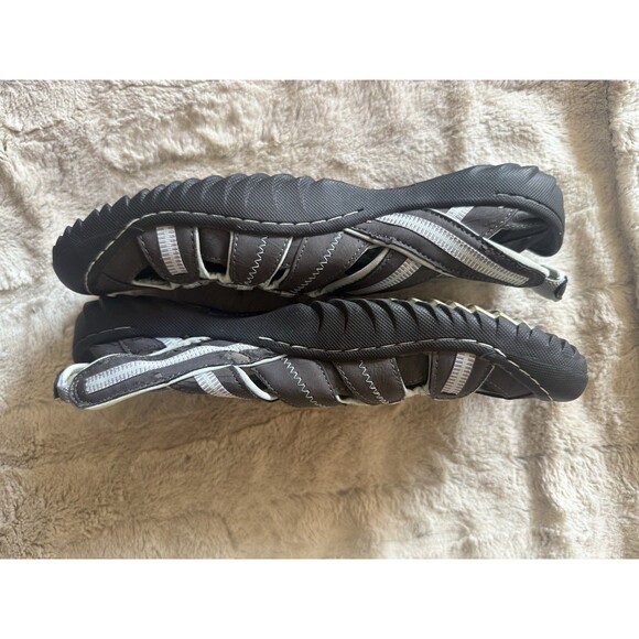 Jeep Adventure J-41 Hiking Shoes Women's 10M Bungee Cord Gray Tan Vegan Leather - Picture 7 of 15